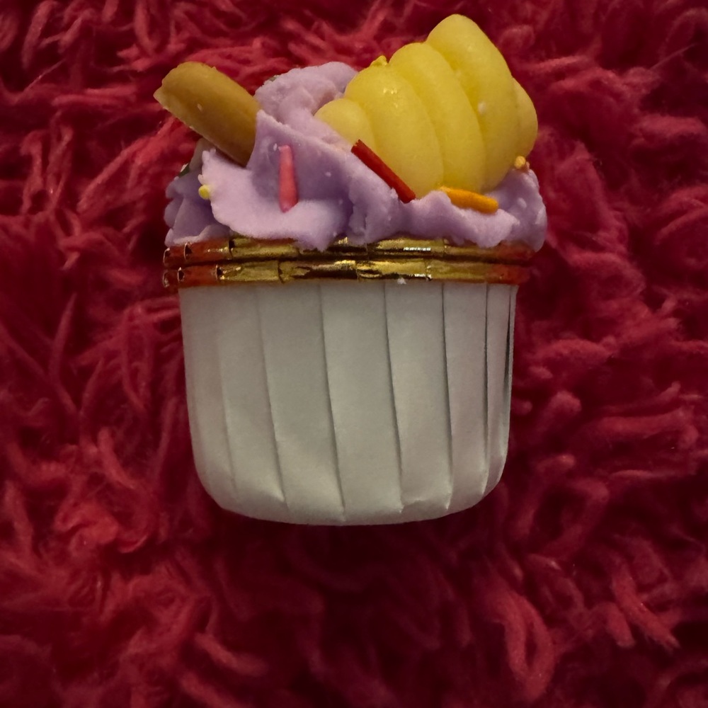 Colorful Cupcake Trinket Box